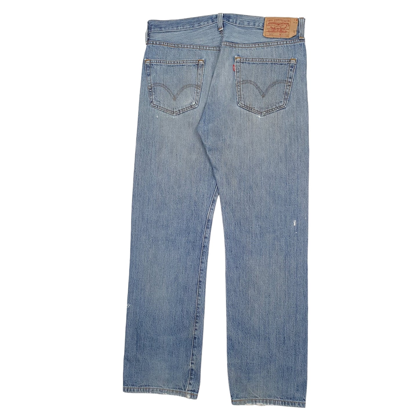 Mens Blue Levis  501 JeansW36 L32