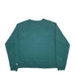 Womens Green Champion Spellout Crewneck Jumper