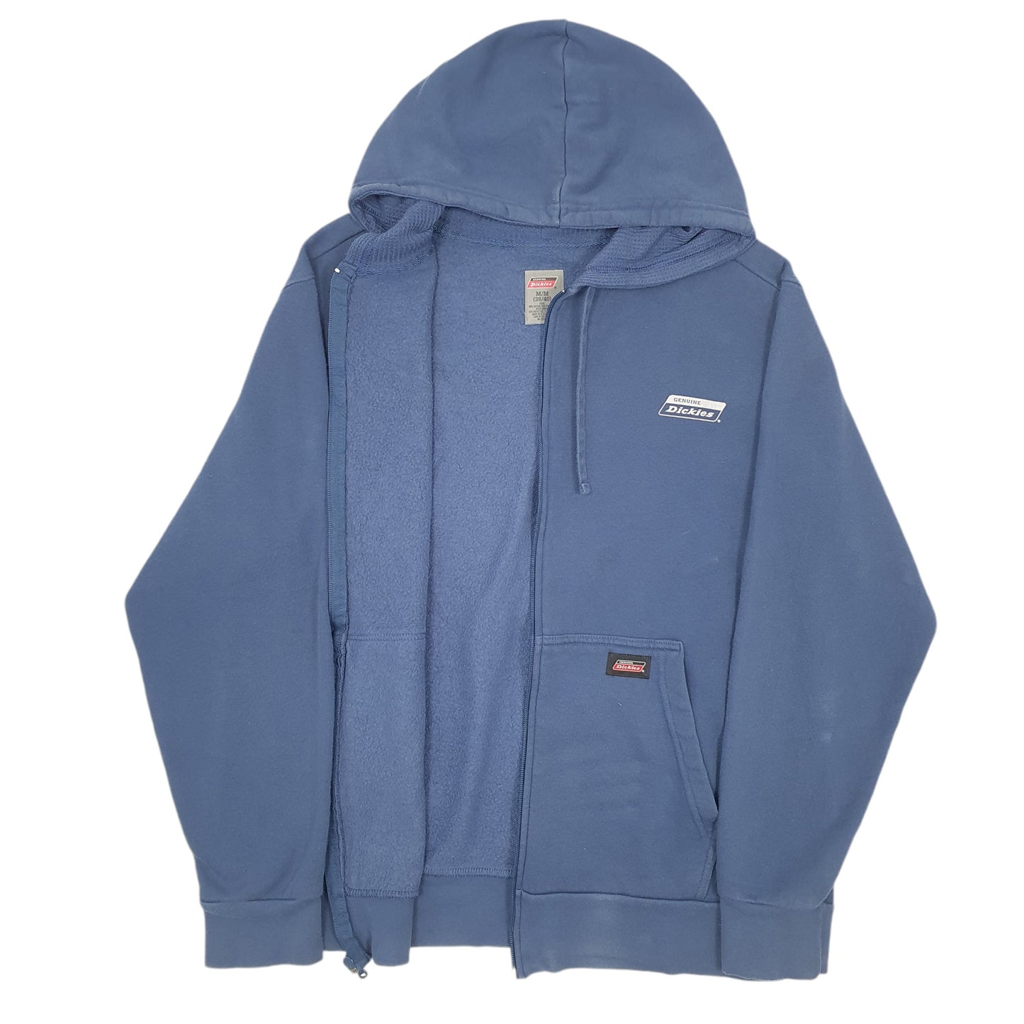 Mens Blue Dickies  Full Zip Jumper