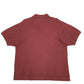 Mens Burgundy Lacoste  Short Sleeve Polo Shirt