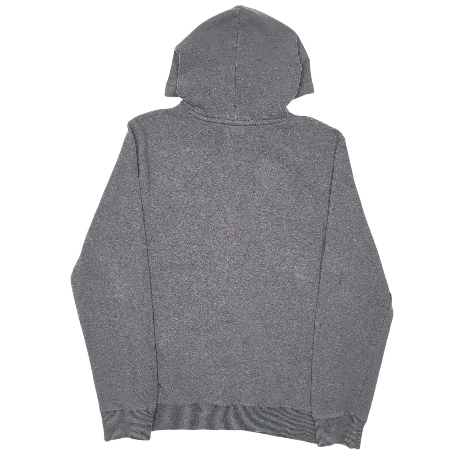 Mens Grey Puma Spellout Hoodie Jumper