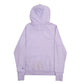 Womens Purple Champion Spellout Hoodie Jumper