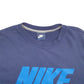 Womens Navy Nike Spellout Crewneck Jumper