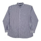 Mens Purple GANT Poplin Long Sleeve Shirt