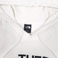 Mens White The North Face Spellout Hoodie Jumper