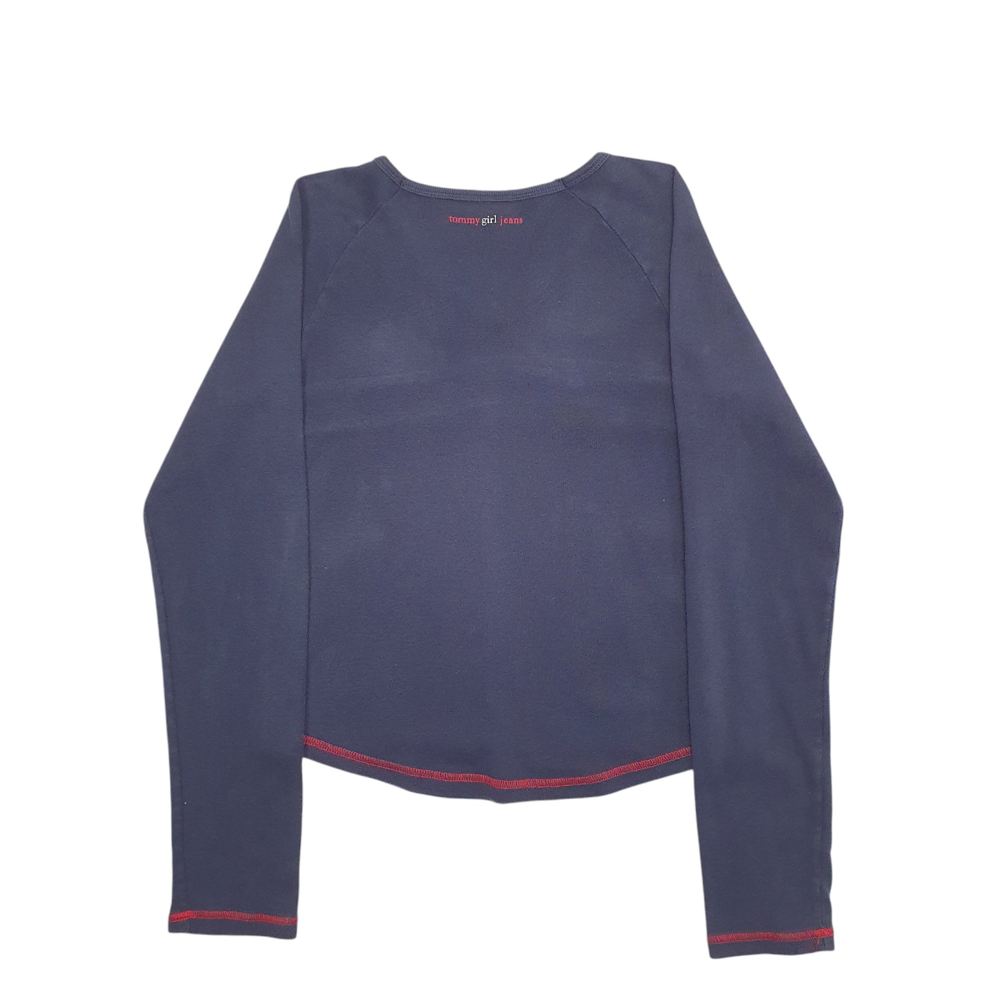 Womens Navy Tommy Hilfiger  Long Sleeve T Shirt