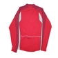 Womens Red Unbranded Active Wear Full Zip Jumper