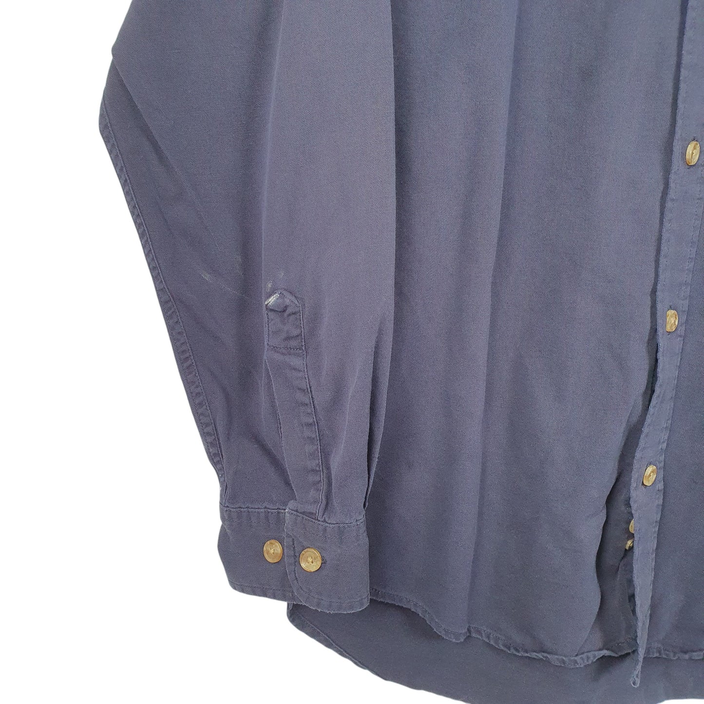 Mens Navy Dockers  Long Sleeve Shirt