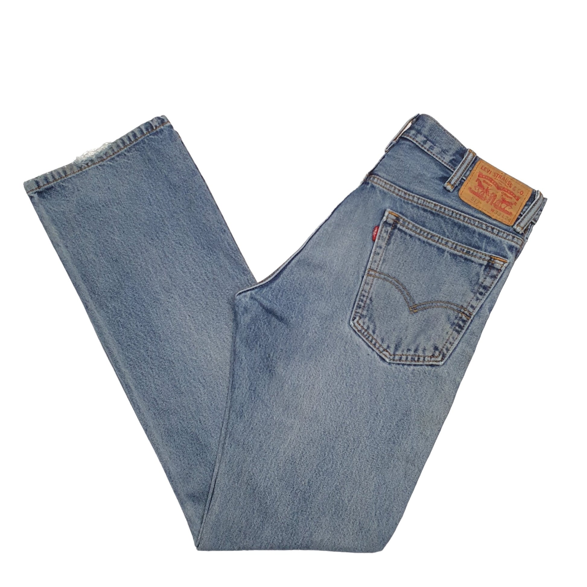 Mens Blue Levis  517 JeansW33 L34
