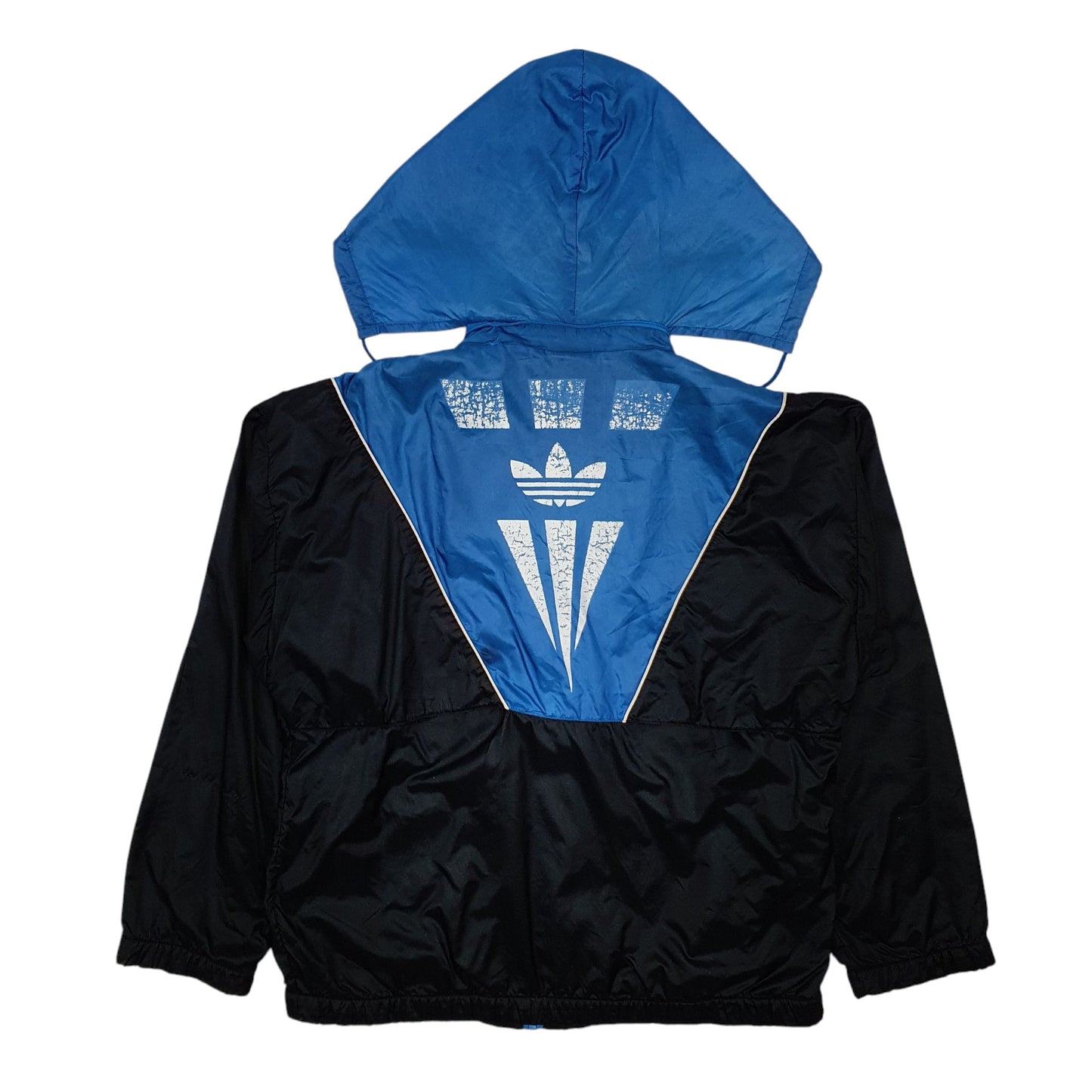 Mens Black Adidas Vintage 80s  Coat