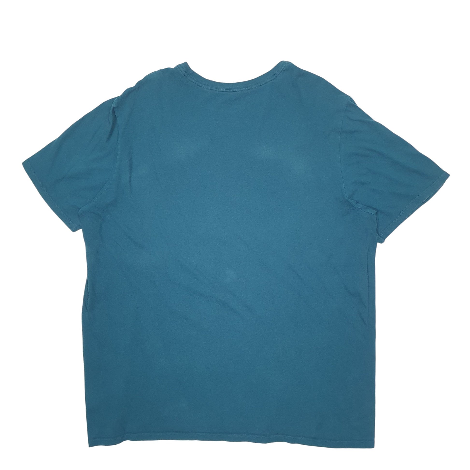 Mens Green Nike Spellout Short Sleeve T Shirt