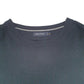 Mens Black Nautica Knit Stripe Crewneck Jumper