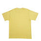 Mens Yellow Hanes Single Stitch Vintage 90s Happy Days Are Here Again Short Sleeve T Shirt
