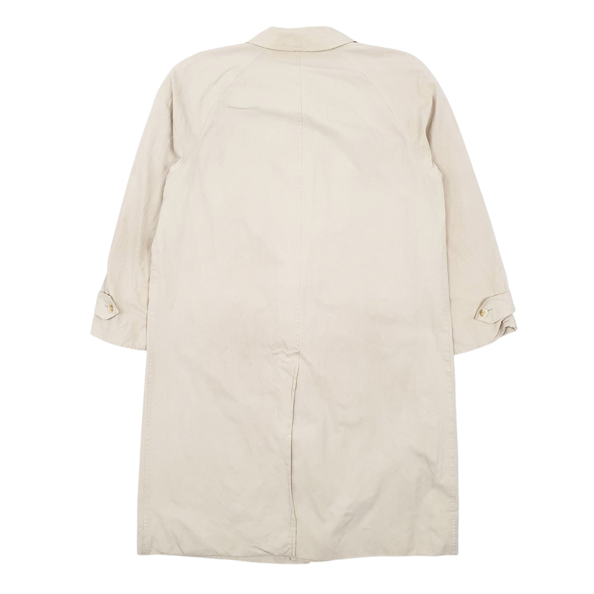 Womens Beige Burberry Longline  Coat