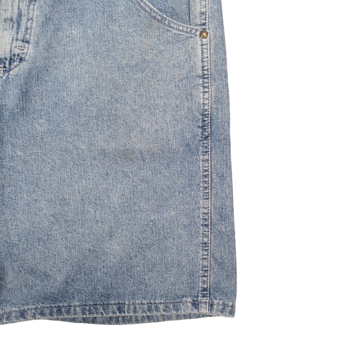 Mens Blue Lee  Denim Shorts