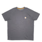 Mens Grey Carhartt  Short Sleeve T Shirt