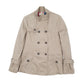 Womens Beige Oakley Double Breasted  Coat