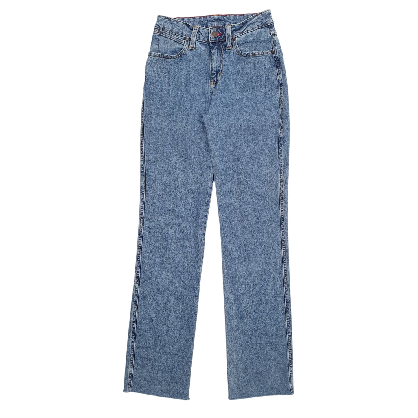 Womens Blue Wrangler Cut Offs Casual JeansW26 L30