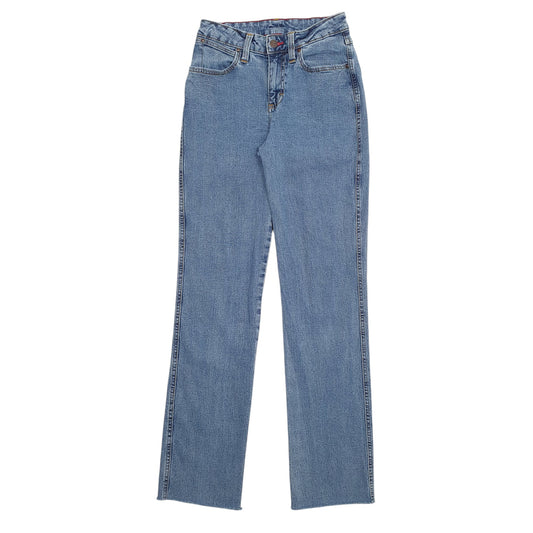 Womens Blue Wrangler Cut Offs Casual JeansW26 L30