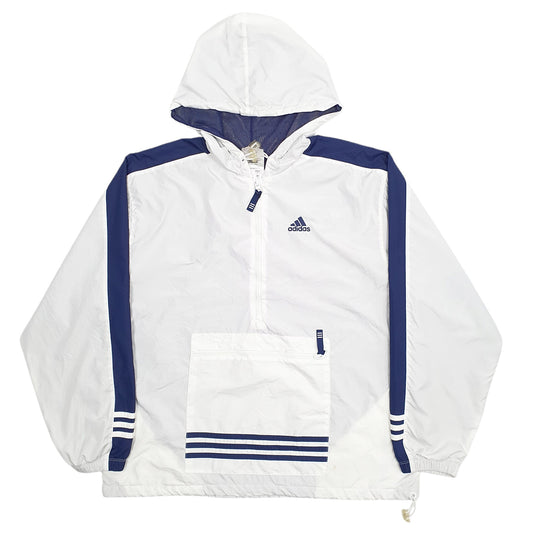 Mens White Adidas   Coat