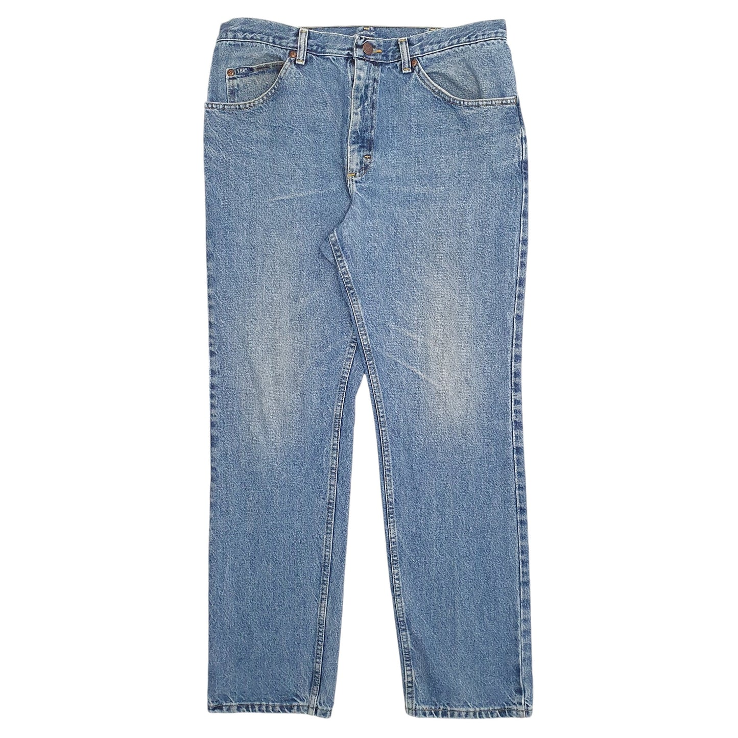 Mens Blue Lee  Regular JeansW36 L32