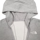 Mens Grey The North Face  Full Zip Jumper