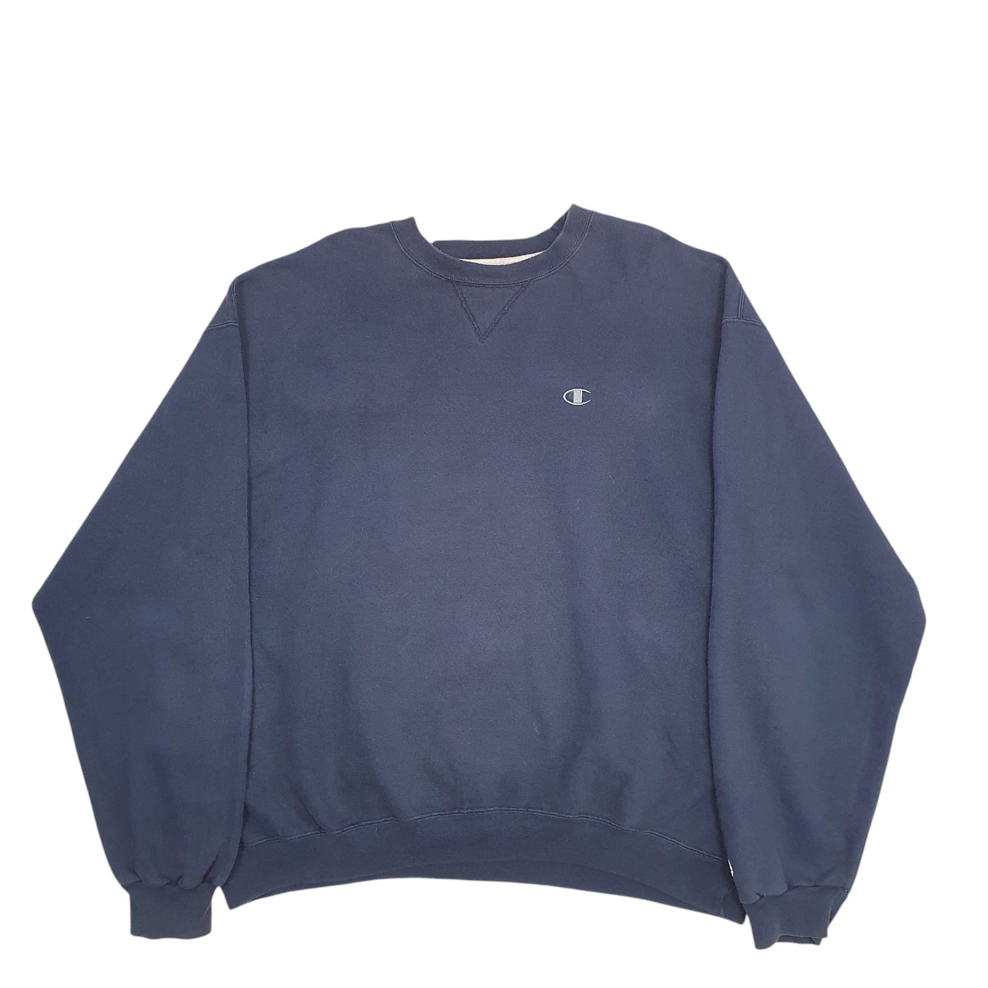 Mens Navy Champion  Crewneck Jumper