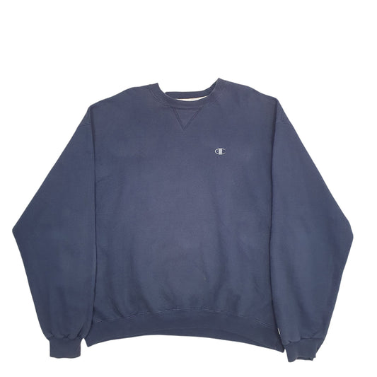 Mens Navy Champion  Crewneck Jumper