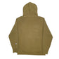 Mens Khaki Champion Reverse Weave Warm Up Hoodie Jumper