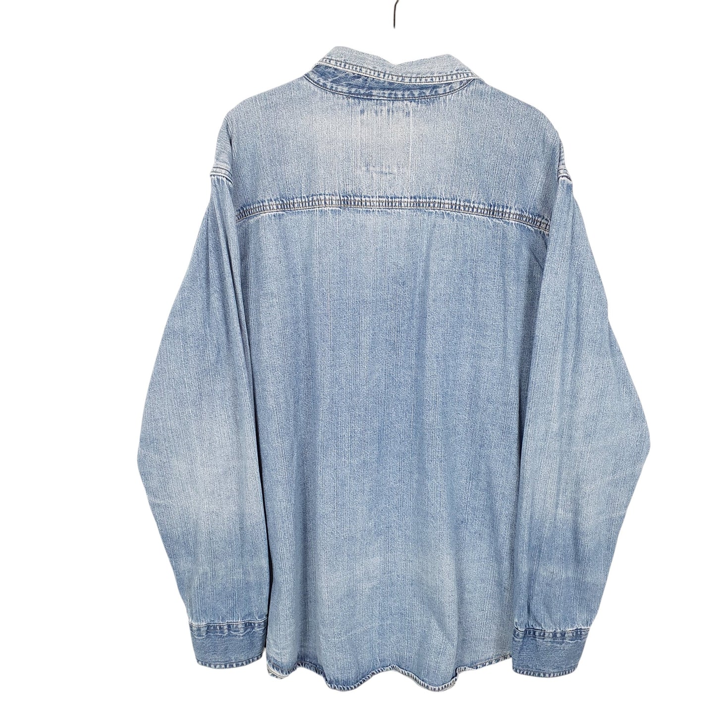 Mens Blue Levis Overshirt Shacket Long Sleeve Shirt