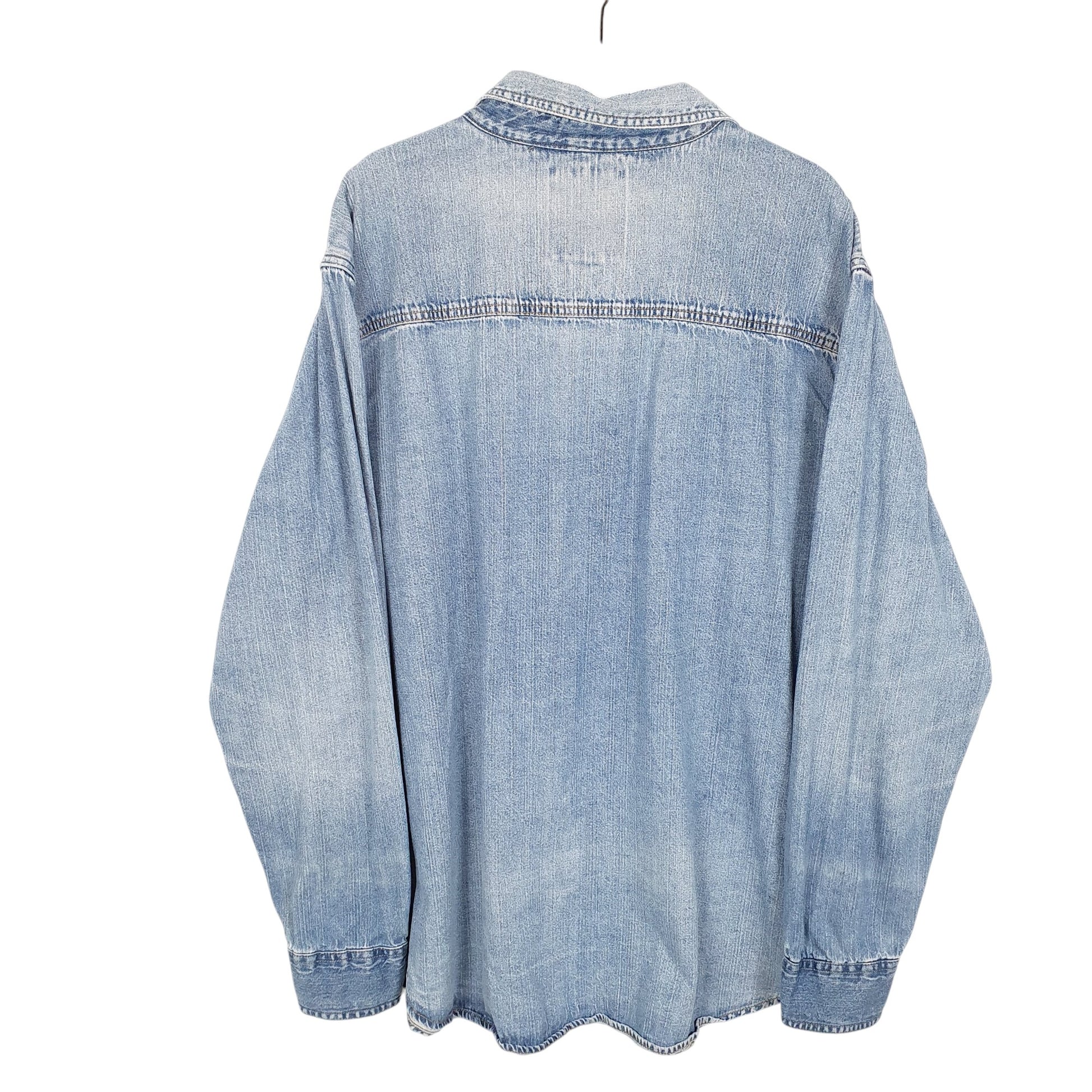 Mens Blue Levis Overshirt Shacket Long Sleeve Shirt