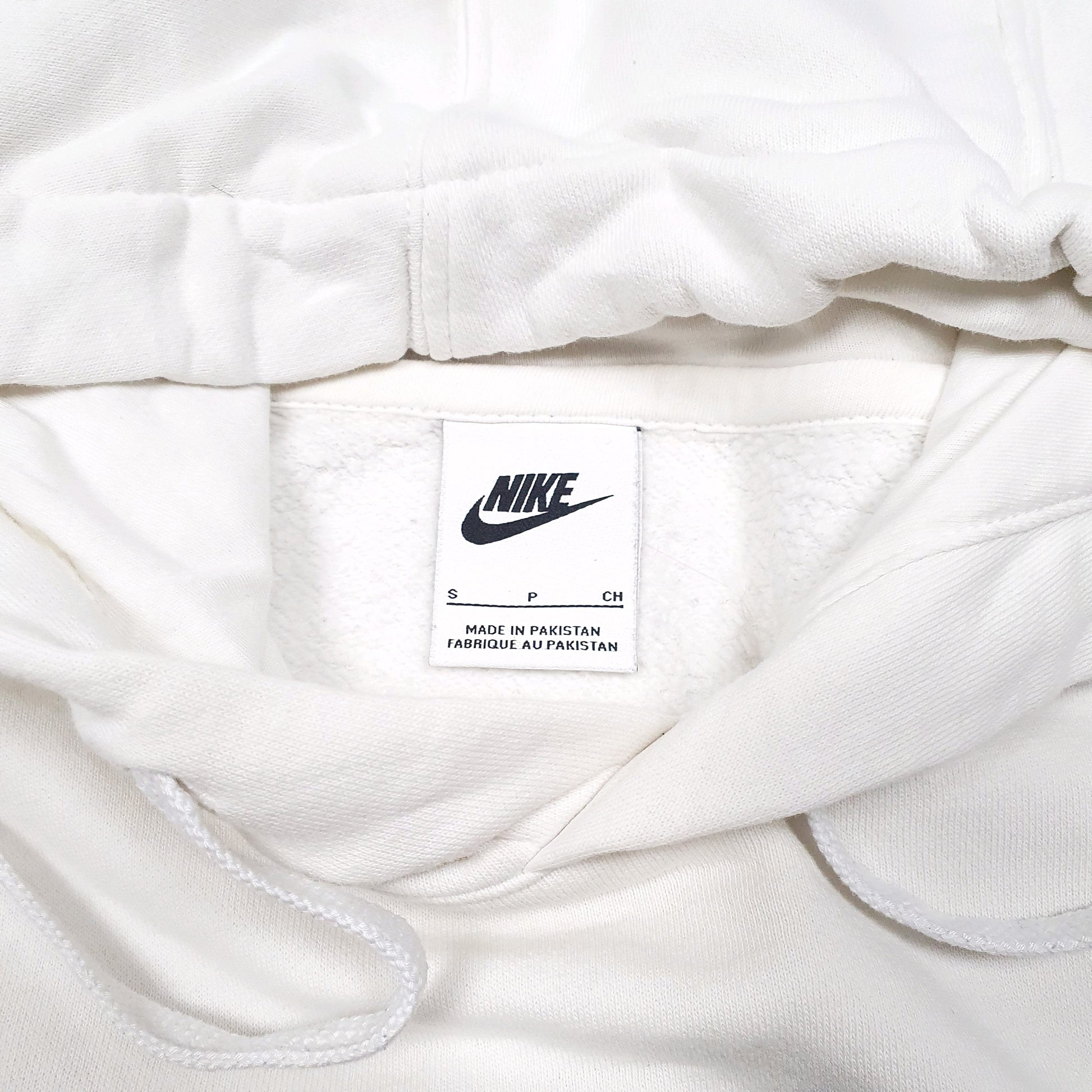 Mens White Nike  Hoodie Jumper