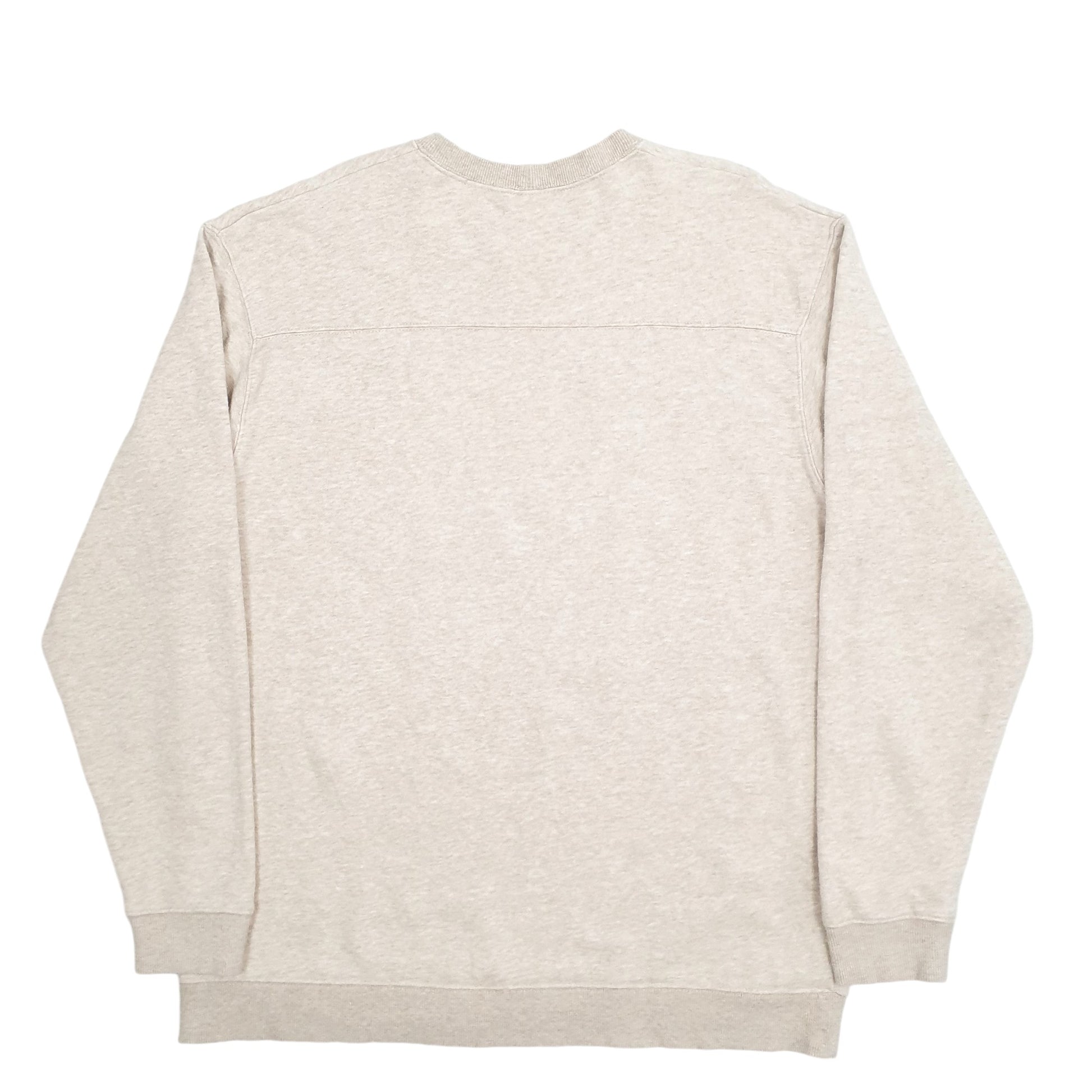 Mens Beige Columbia  Crewneck Jumper
