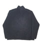 Mens Black Champion  Quarter Zip Jumper