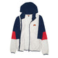 Mens White Ellesse Hoodie Full Zip Jumper