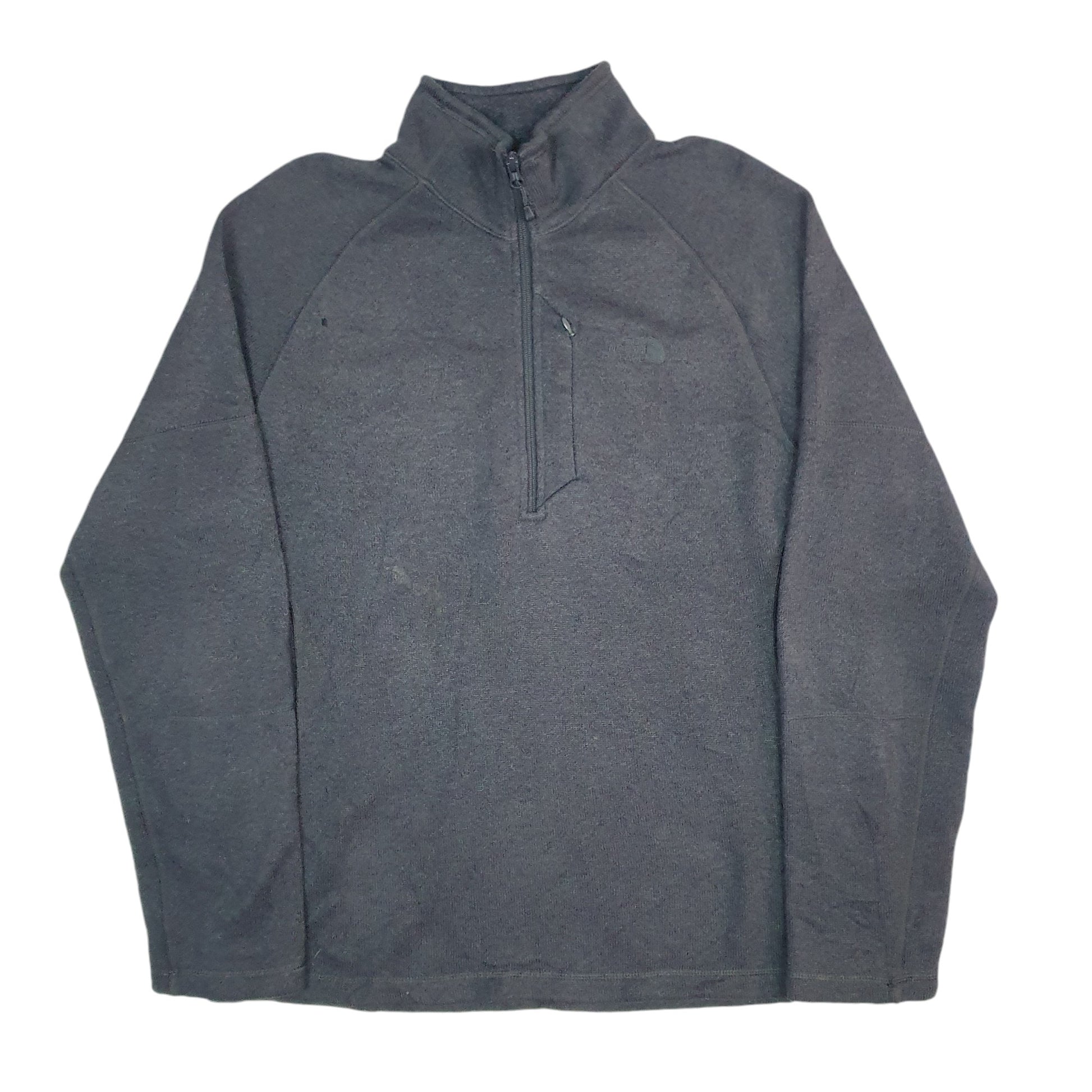 Womens Grey The Norths Face  Quarter Zip Jumper