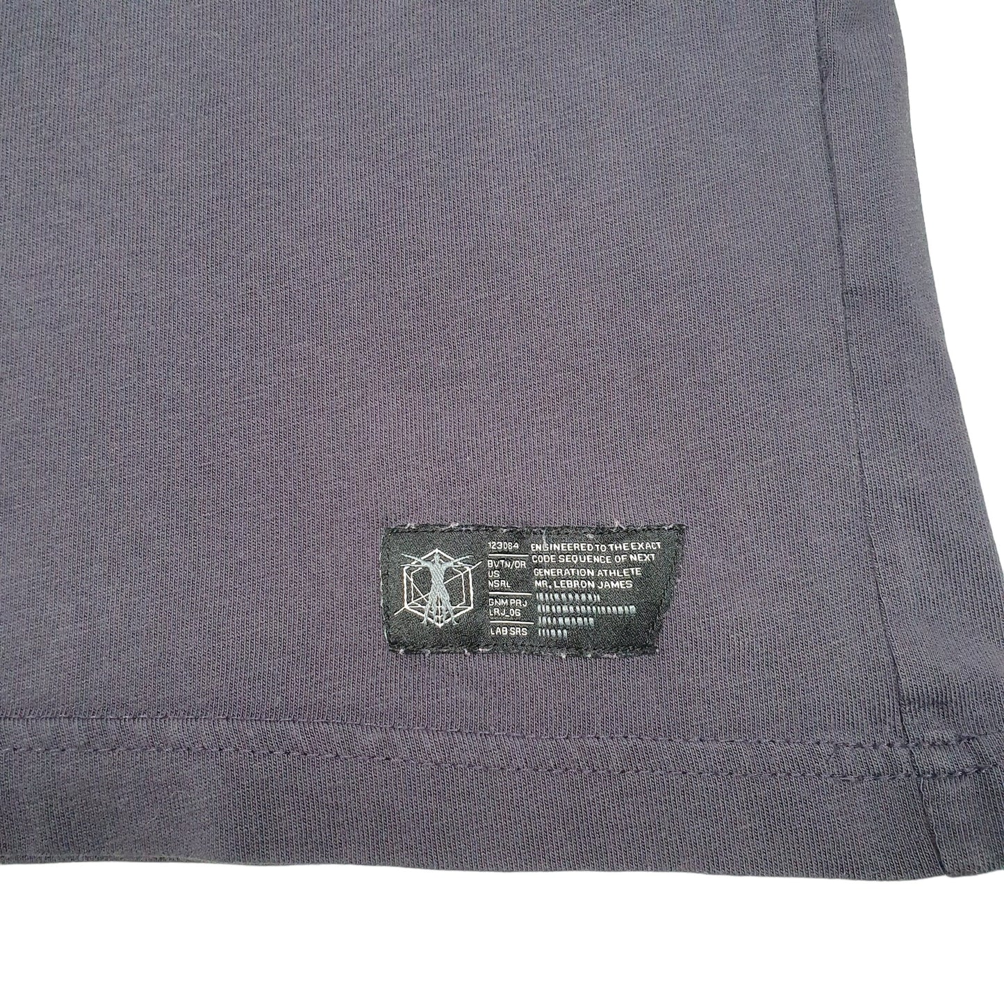 Mens Navy Nike Lebron James Basketball Short Sleeve T Shirt