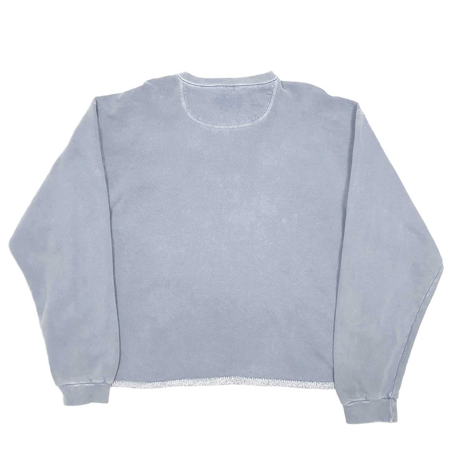 Womens Grey Authentic Pigment The Brrrs Snowman Family Festive Winter Christmas Vintage Crewneck Jumper