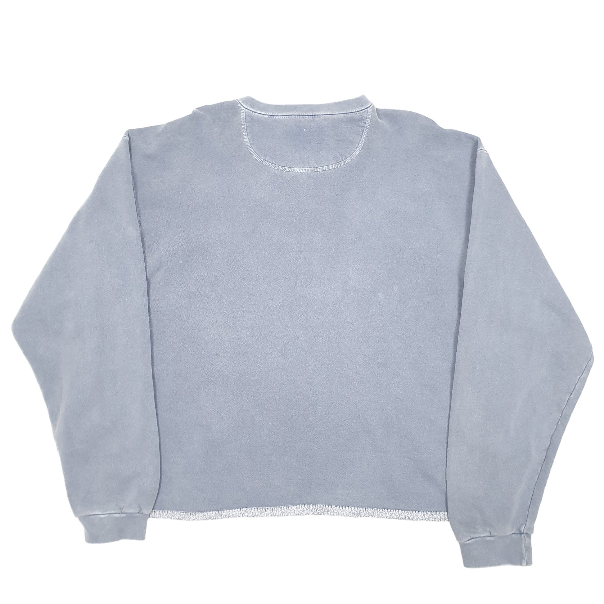 Womens Grey Authentic Pigment The Brrrs Snowman Family Festive Winter Christmas Vintage Crewneck Jumper