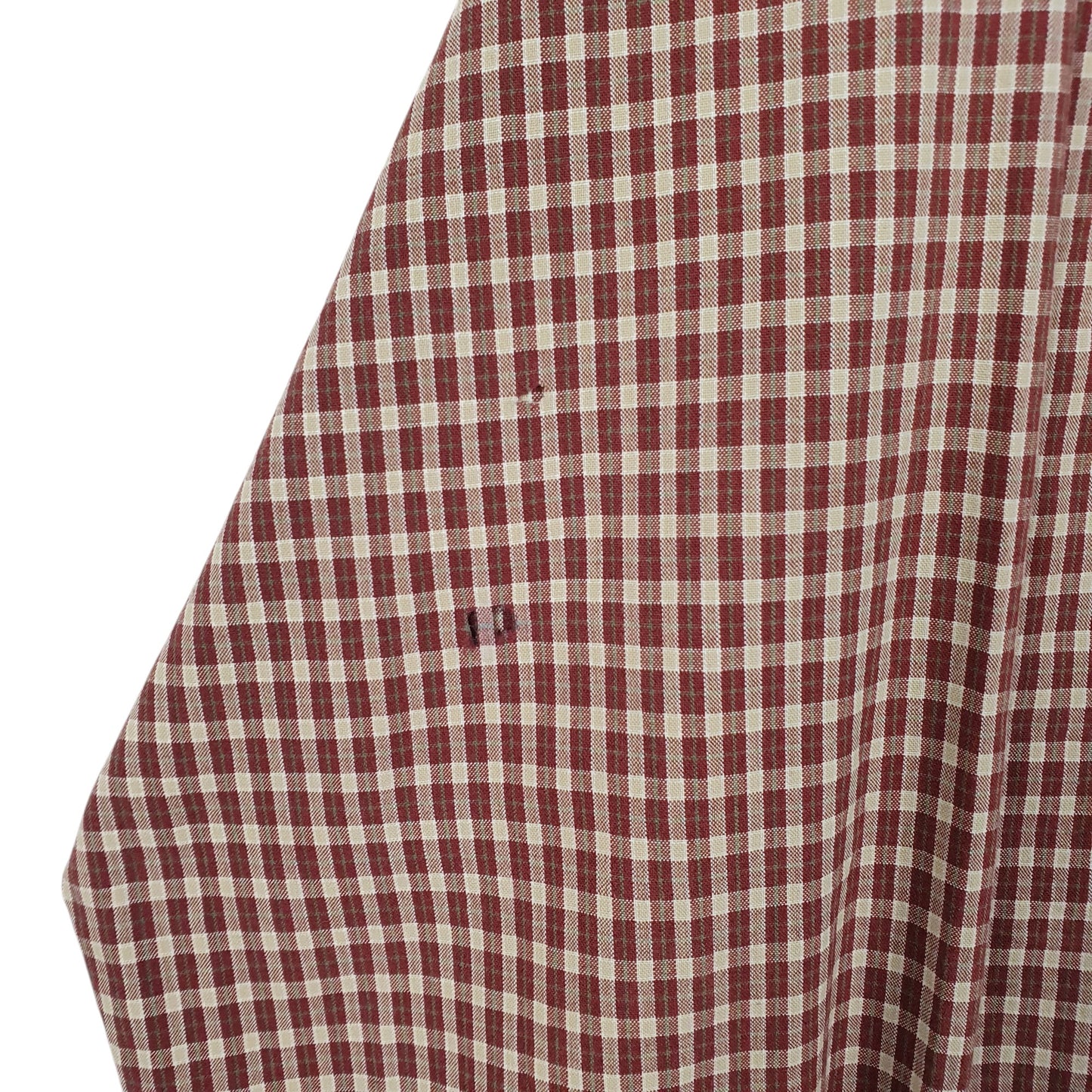 Mens Burgundy Wrangler Rugged Wear Long Sleeve Shirt