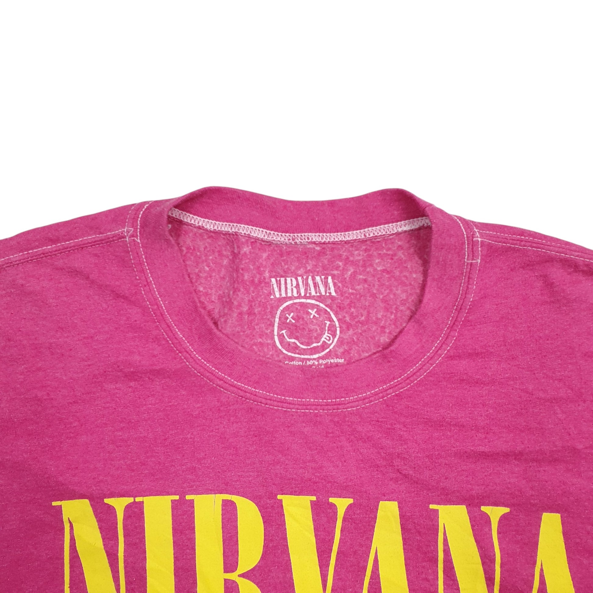 Mens Pick Nirvana Kurt Cobain Grunge Crewneck Jumper