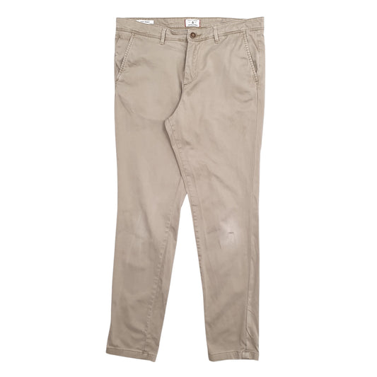 Mens Beige Jack&Jones  Chino Trousers