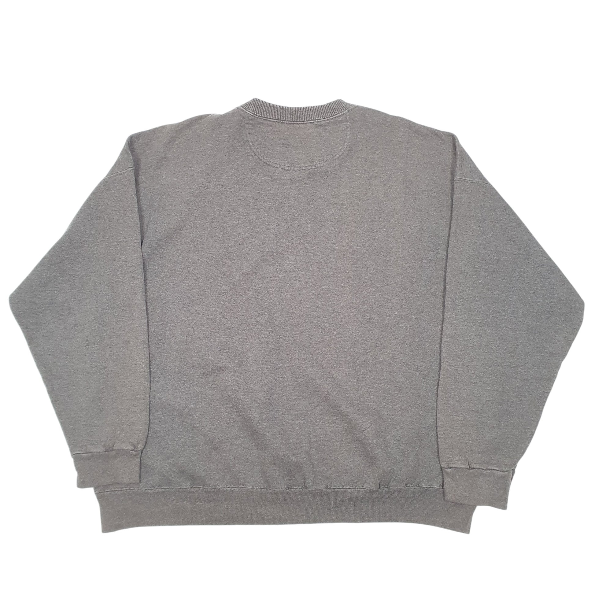 Mens Grey Starter Pro 80 Crewneck Jumper