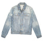 Mens Blue Topman Trucker Jean  Coat