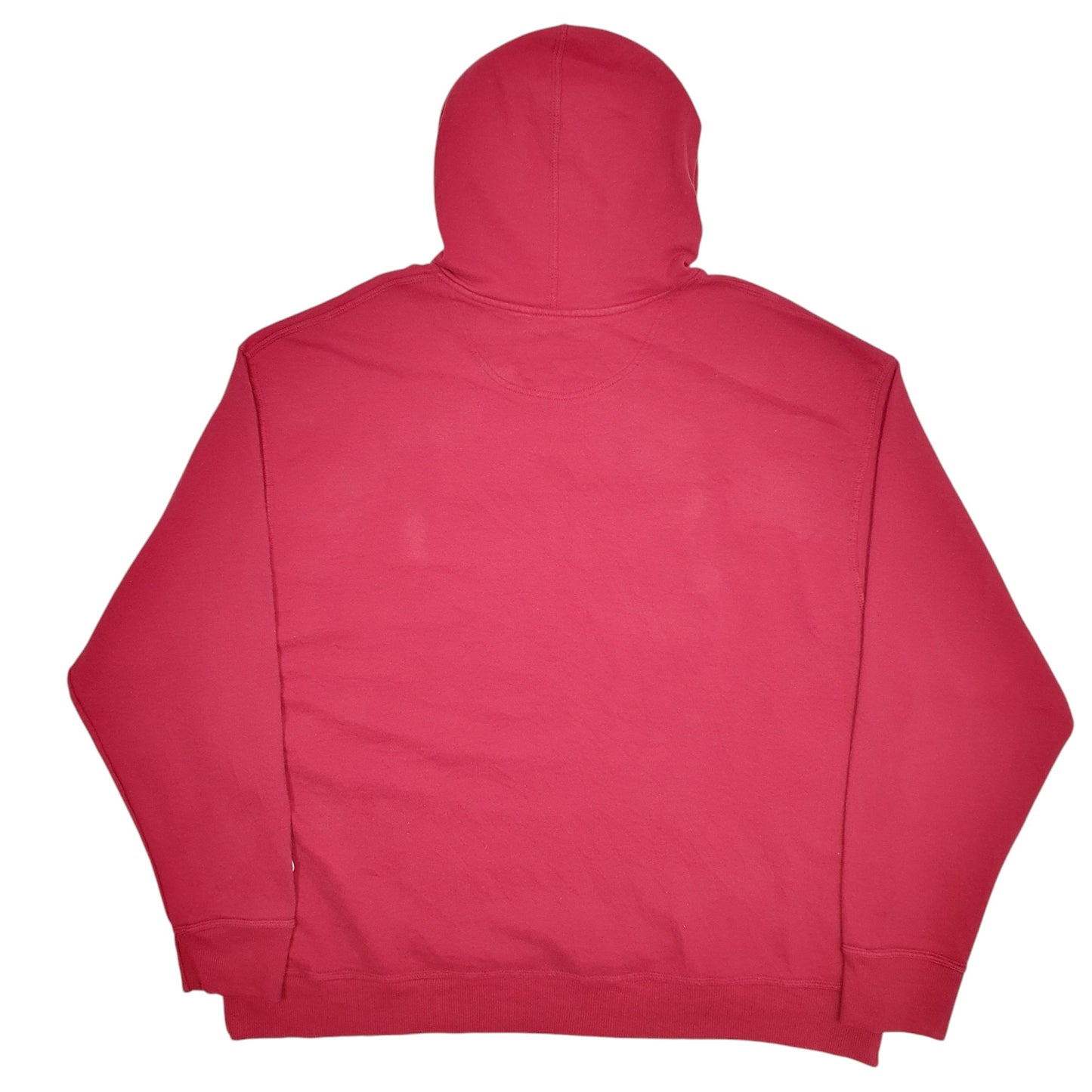 Mens Burgundy Champion Spellout Hoodie Jumper