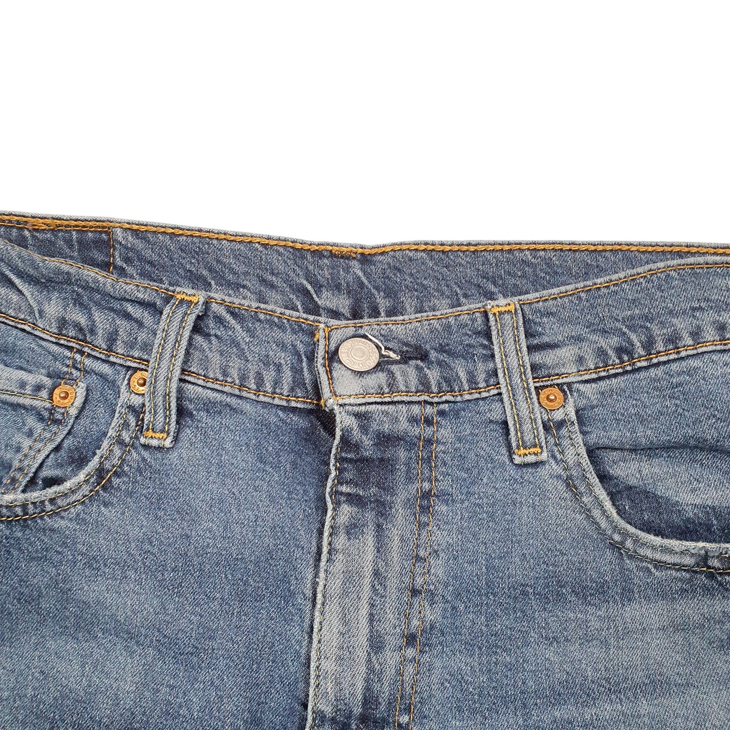 Mens Blue Levis Stretch 512 JeansW33 L30