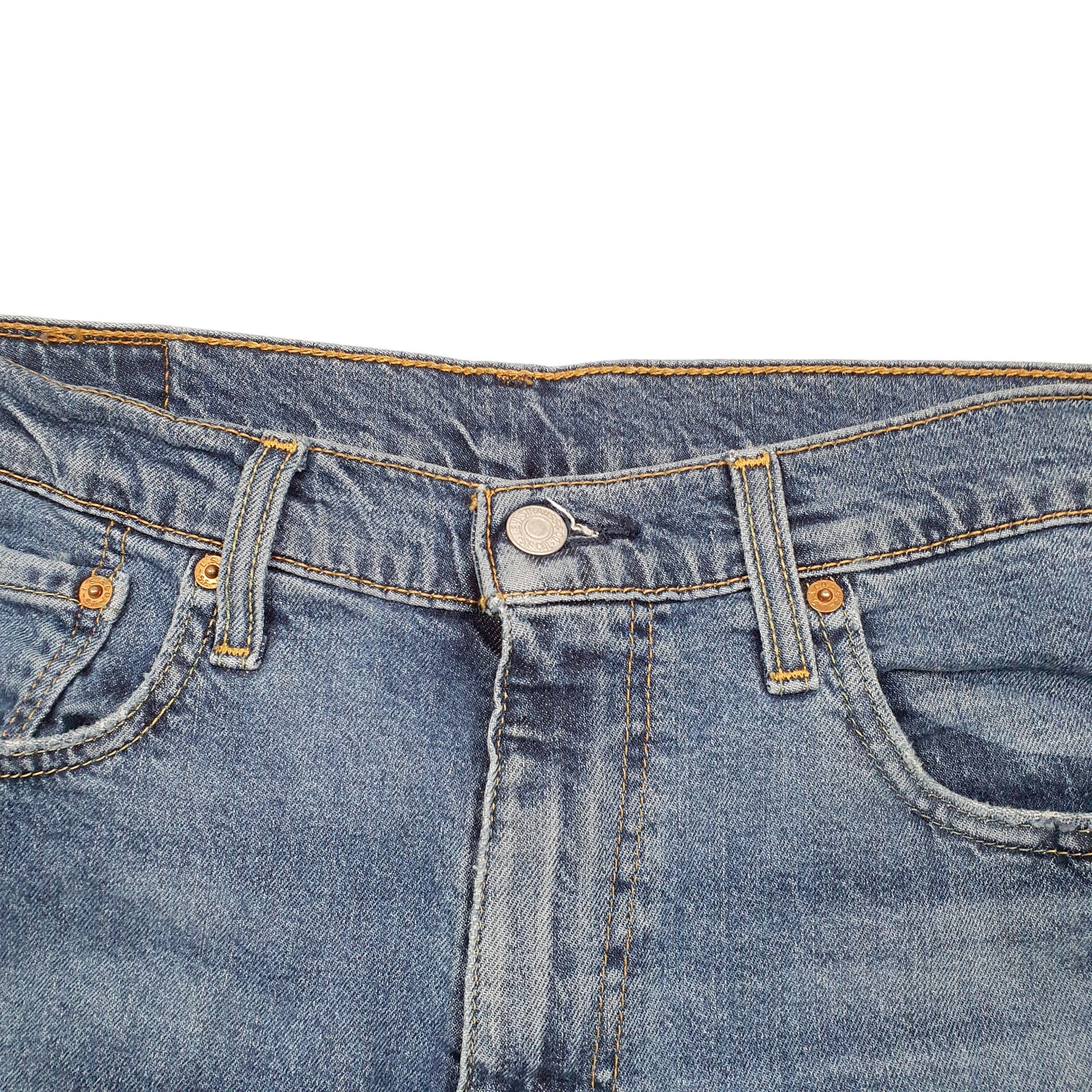 Mens Blue Levis Stretch 512 JeansW33 L30