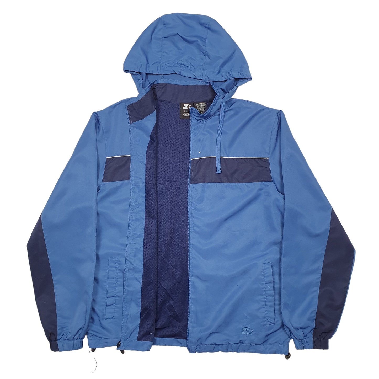 Mens Navy Starter   Coat