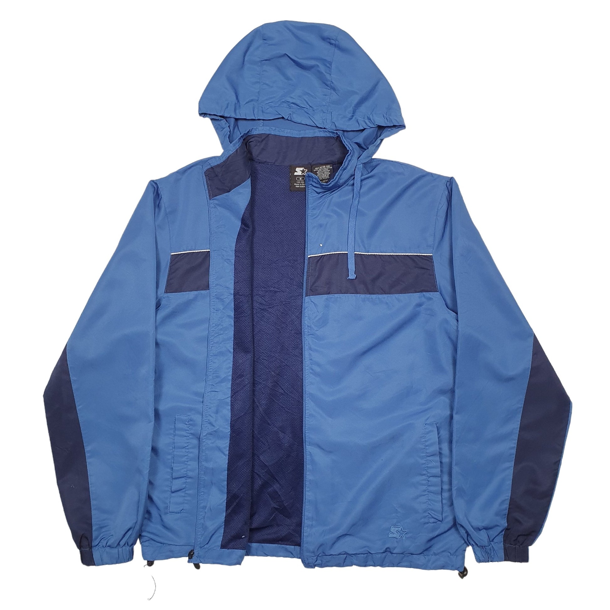 Mens Navy Starter   Coat