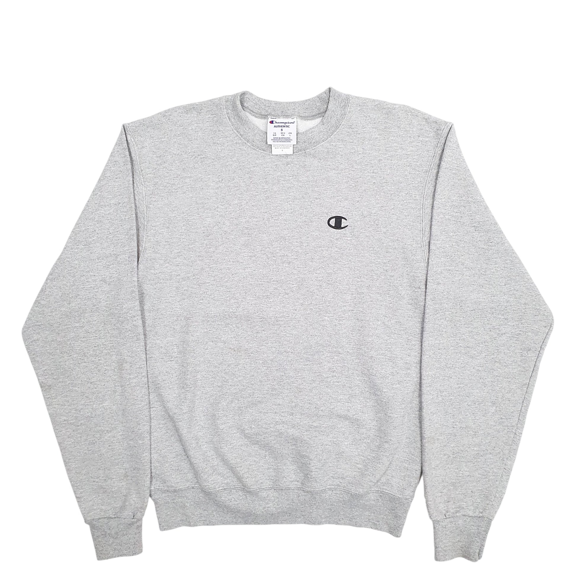 Mens Grey Champion  Crewneck Jumper